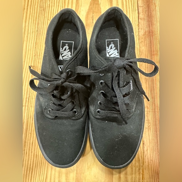 Vans Other - Vans Black Canvas Sneakers